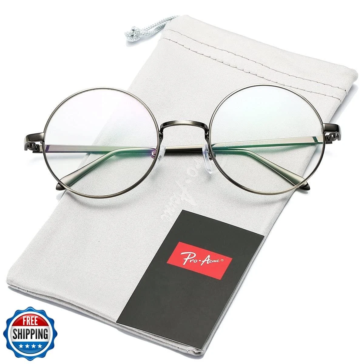 Pro Acme Glasses Frame Clear And Black Lens Eyeglasses. 2 Pairs. New In Box 4